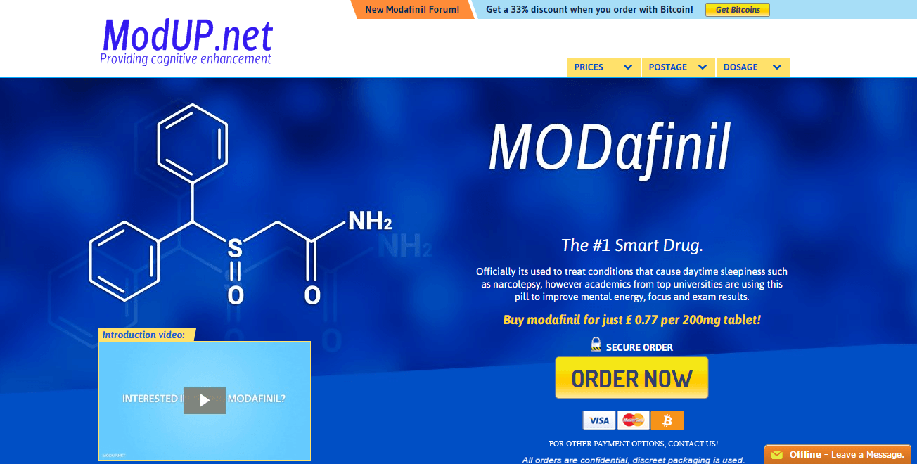 Modup.net Reviews – Modafinil-Only Store
